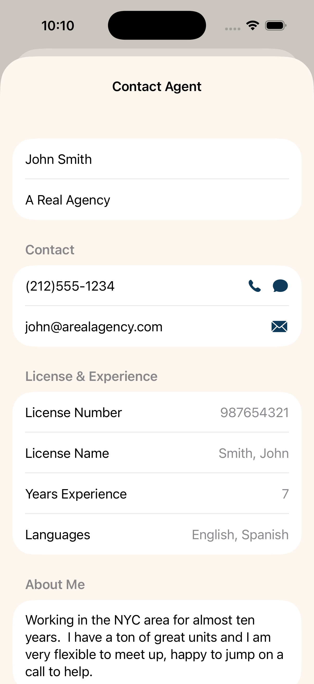 RENTxR app screenshot, slide 4